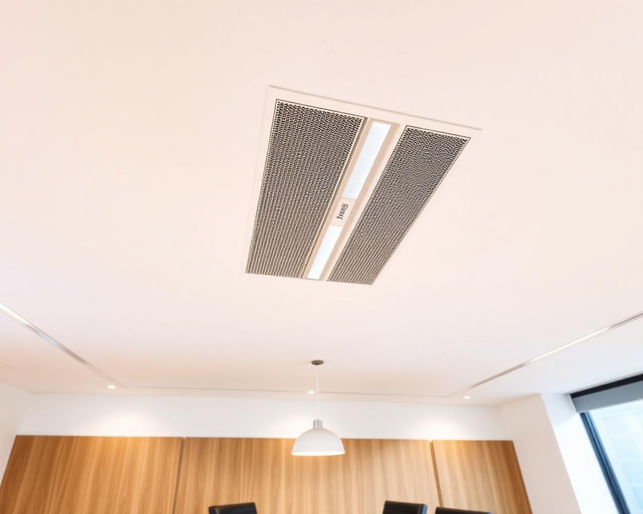What is a ducted air conditioning system?