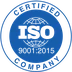 ISO 9001 certification logo